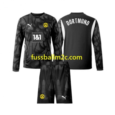 Fußballtrikots Borussia Dortmund Torwart Kinder Vierte Trikotsatz 2024-2025 Langarm